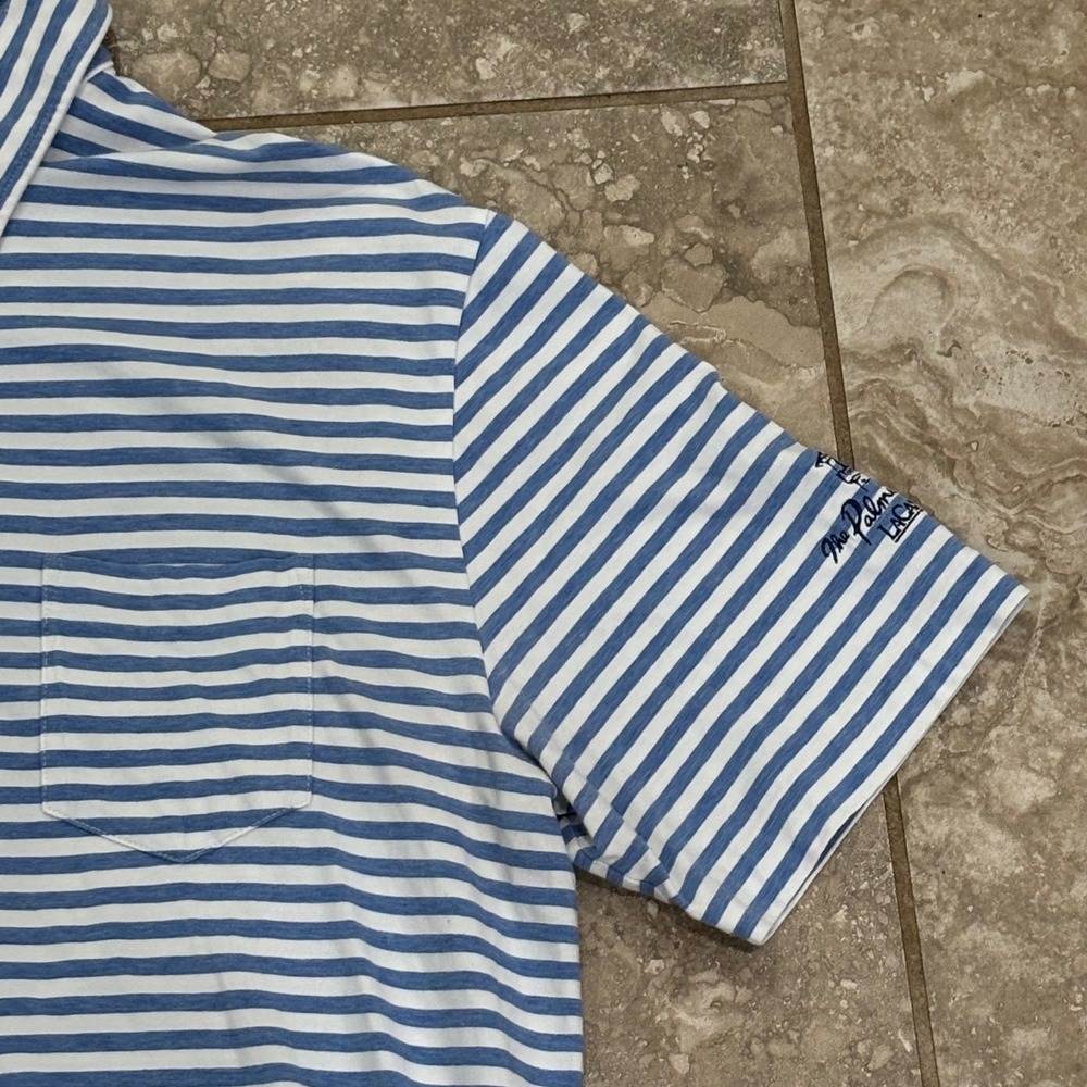Polo Golf Ralph Lauren Mens Stretch Lisle Polo The Palmer Course La Cantera L - Picture 2 of 12